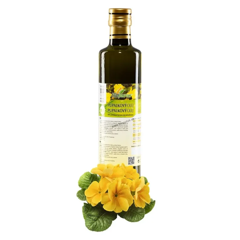 Púpalkový olej 500 ml BIO