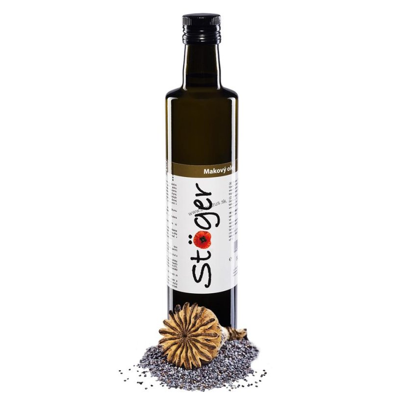 Stöger-BIO makový olej 500 ml