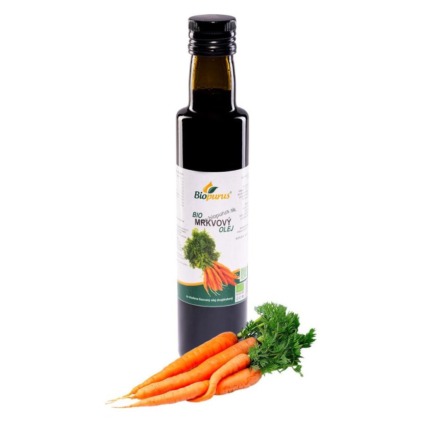 Mrkvový olej 250 ml - 50% / 50% dvojdruhový