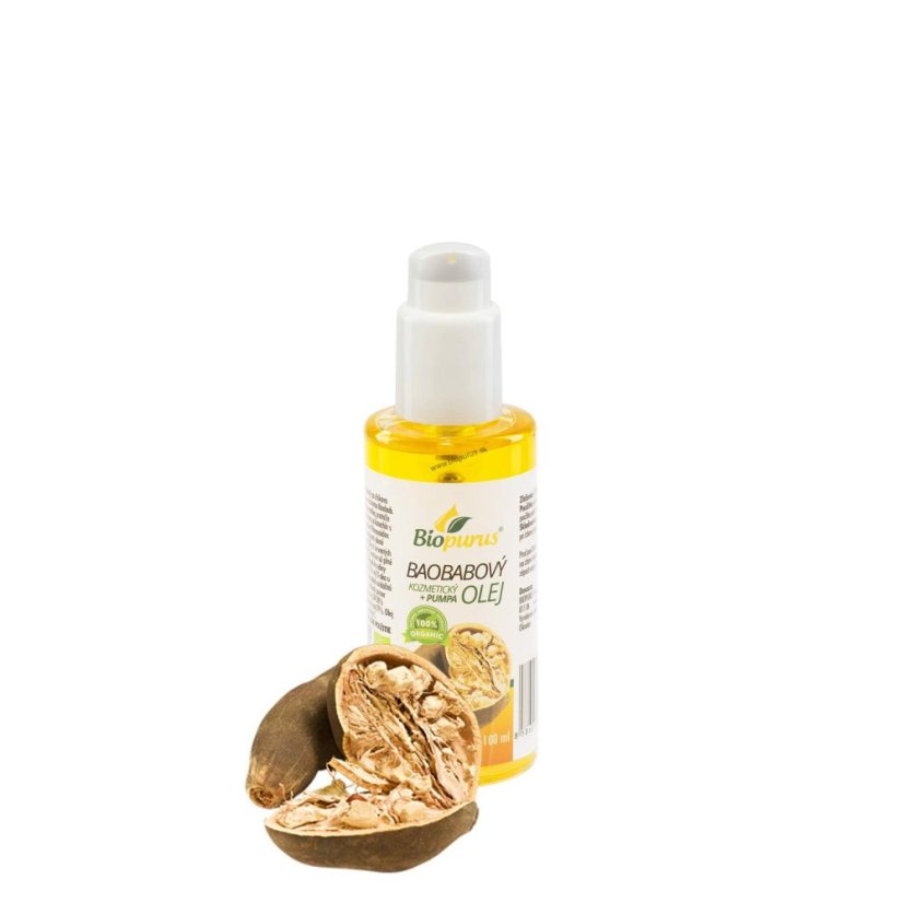 Baobabový olej BIO 100 ml + pumpa