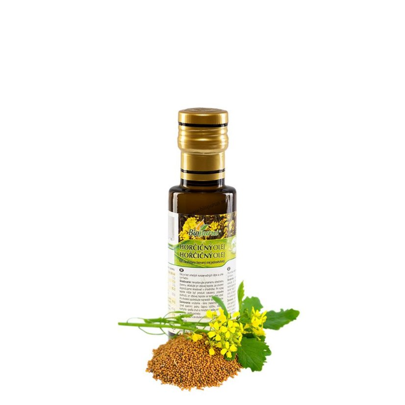 Horčičný olej 100 ml BIO