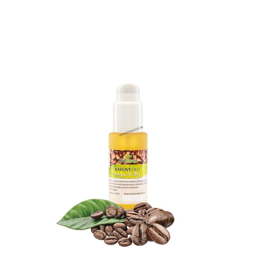 Kávový olej BIO 50 ml s pumpou-kozmetický olej