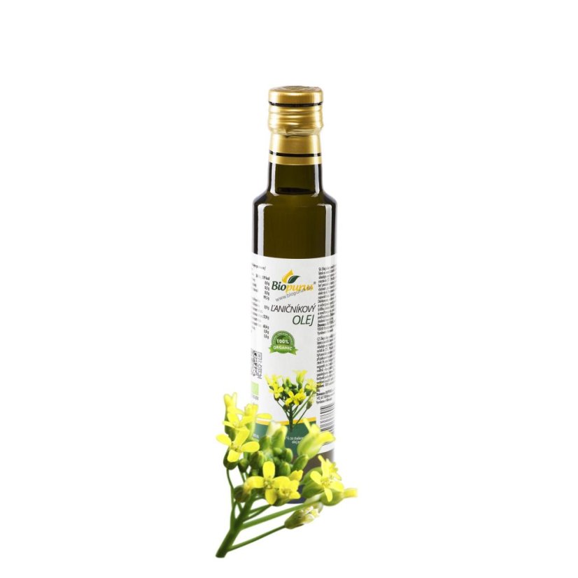 Ľaničníkový olej 250 ml BIO