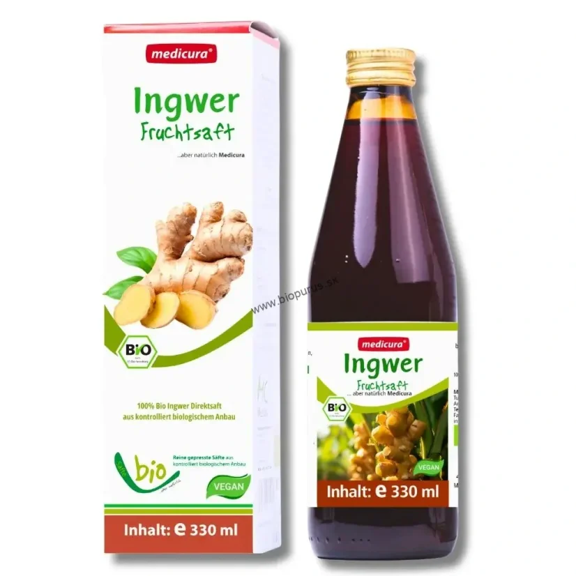 BIO Zázvorová 100% šťava 330 ml