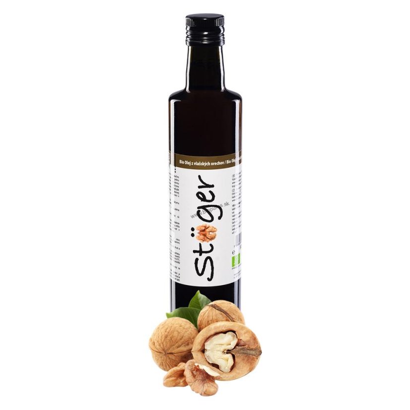 Stöger-BIO olej z vlašských orechov 500 ml