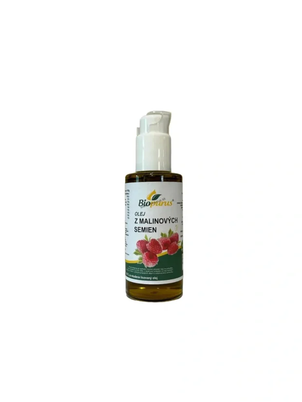 Olej z malinových semien 100 ml + pumpa