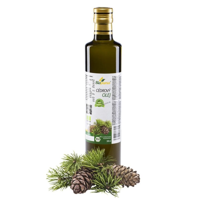 Cédrový olej 500 ml BIO