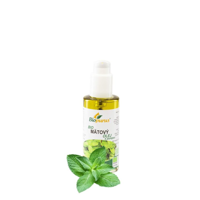 Mätový olej 100 ml s pumpou BIO