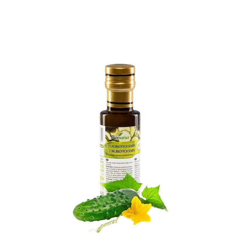 Olej z uhorkových semien 100 ml BIO s pumpou