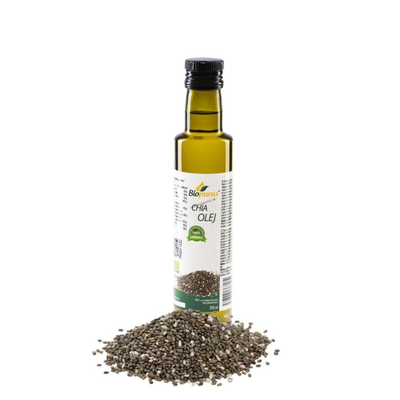 Chia olej-salvia hispanica 100 ml BIO