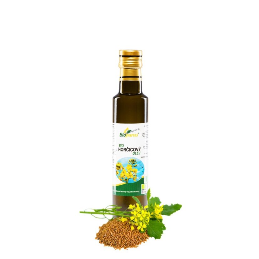 Horčičný olej 250 ml BIO