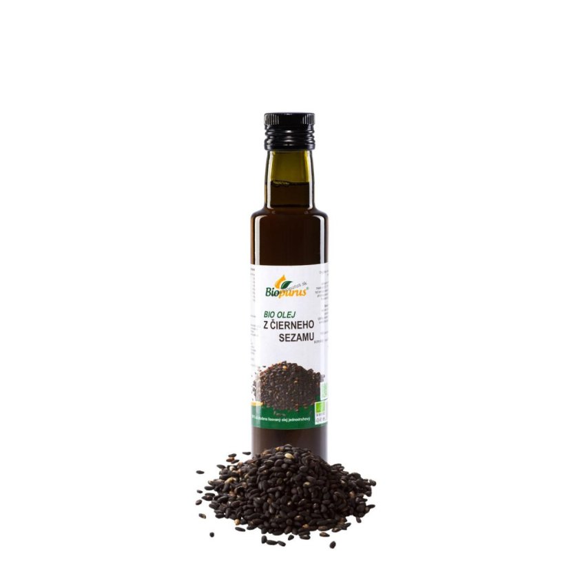 Olej z čierneho sezamu BIO 250 ml