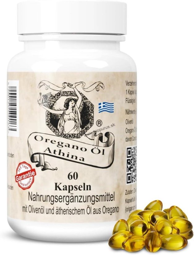 Oreganový olej 60 cps - 500 mg/cps,80 mg carvacol/cps