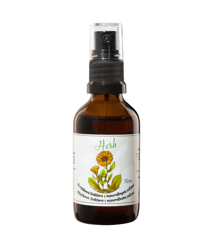 NECHTÍKOVÁ TINKTÚRA S MINERÁLNYMI SOĽAMI, 50 ml